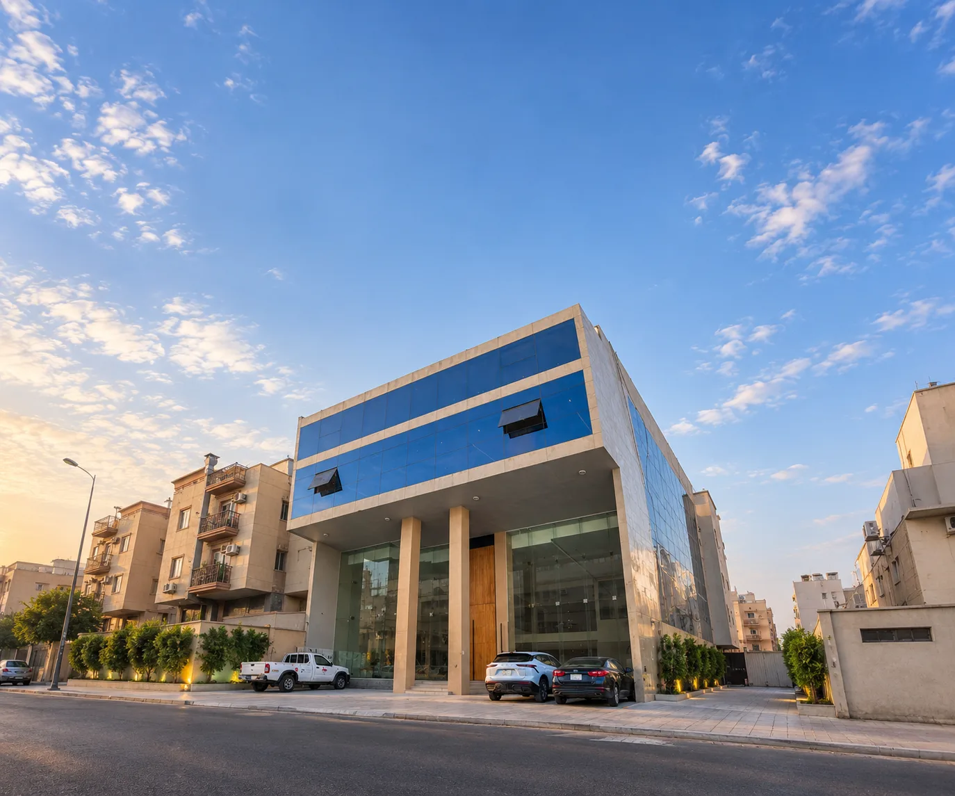 مقر إمداد العقارية بمبنى الشمالية